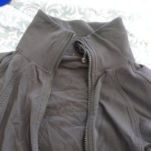 Lululemon Gray Fitted Jacket